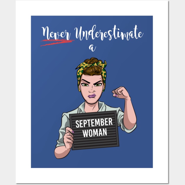 September Woman Wall Art by Surta Comigo